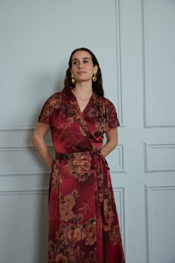 ⁦שמלת דיאמנט שרוול קצר⁩ – תמונה ⁦3⁩